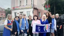 В честь освобождения г. Лунинца от фашистских захватчиков состоялся митинг и автопробег, где медицинские работники приняли активное участие!