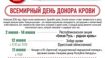 14 июня - Всемирный день донора крови